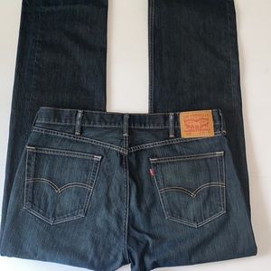 Levi Strauss 505 Men Blue Jeans Size 38x32